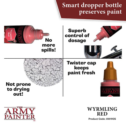 The Army Painter - Warpaints Air - Wyrmling Red - Khaki and Green Books