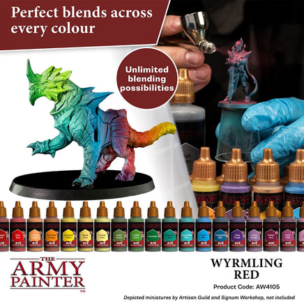 The Army Painter - Warpaints Air - Wyrmling Red - Khaki and Green Books