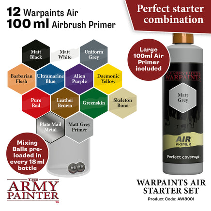 The Army Painter - Warpaints Air Starter Set - Khaki & Green Books