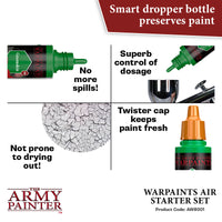 The Army Painter - Warpaints Air Starter Set - Khaki & Green Books