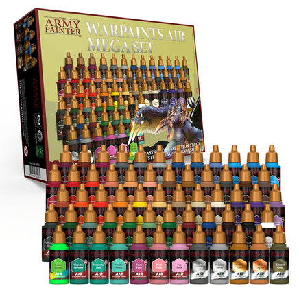The Army Painter - Warpaints Air Mega Set - Khaki & Green Books