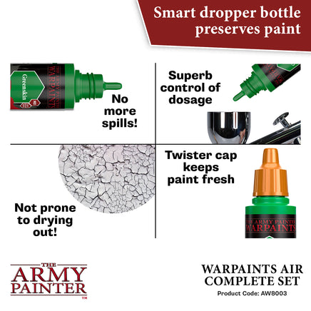 Warpaints Air Complete Set - Khaki & Green Books