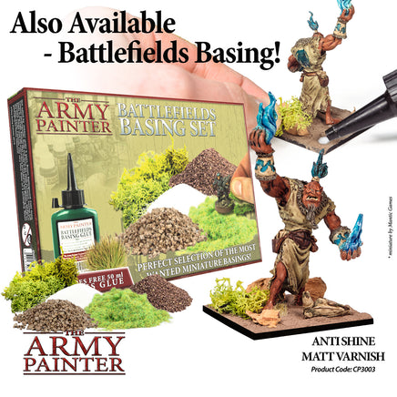 The Army Painter Base Primer Spray - Anti-Shine, Matt Varnish - Khaki & Green Books