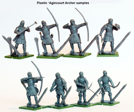 PERRY MINIATURES - AO40 - AGINCOURT THE ENGLISH ARMY 1415-1429 - Khaki and Green Books