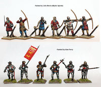 PERRY MINIATURES - AO40 - AGINCOURT THE ENGLISH ARMY 1415-1429 - Khaki and Green Books