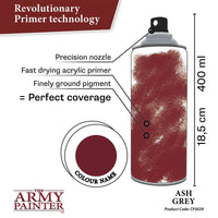 THE ARMY PAINTER - COLOUR PRIMER - ASH GREY