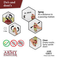 THE ARMY PAINTER - COLOUR PRIMER - ASH GREY