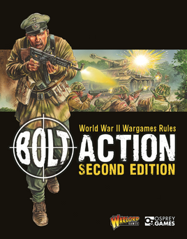 BOLT ACTION : 2ND EDITION RULEBOOK - Khaki and Green Books