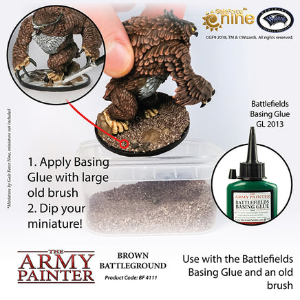 The Army Painter Basing : Brown Battleground - Khaki & Green Books