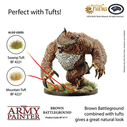 The Army Painter Basing : Brown Battleground - Khaki & Green Books