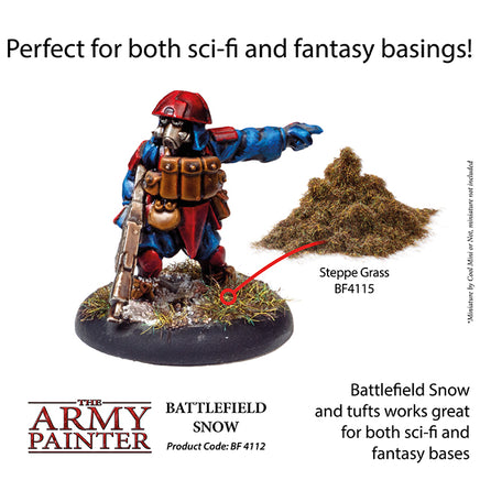 The Army Painter Basing : Snow - Khaki & Green Books