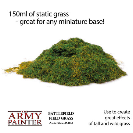 The Army Painter Basing : Field Grass - Khaki & Green Books