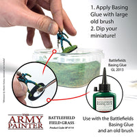The Army Painter Basing : Field Grass - Khaki & Green Books