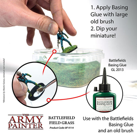 The Army Painter Basing : Field Grass - Khaki & Green Books
