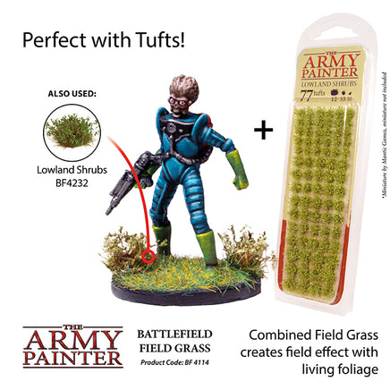 The Army Painter Basing : Field Grass - Khaki & Green Books