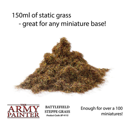 The Army Painter Basing : Steppe Grass - Khaki & Green Books