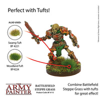 The Army Painter Basing : Steppe Grass - Khaki & Green Books