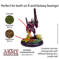 The Army Painter Basing : Summer Undergrowth - Khaki & Green Books