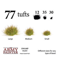 The Army Painter Battlefields : Swamp Tufts - Khaki & Green Books