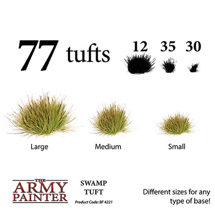 The Army Painter Battlefields : Swamp Tufts - Khaki & Green Books