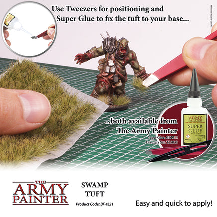 The Army Painter Battlefields : Swamp Tufts - Khaki & Green Books
