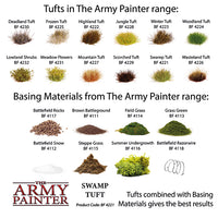 The Army Painter Battlefields : Swamp Tufts - Khaki & Green Books