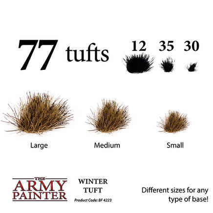 The Army Painter Battlefields : Winter Tufts - Khaki & Green Books