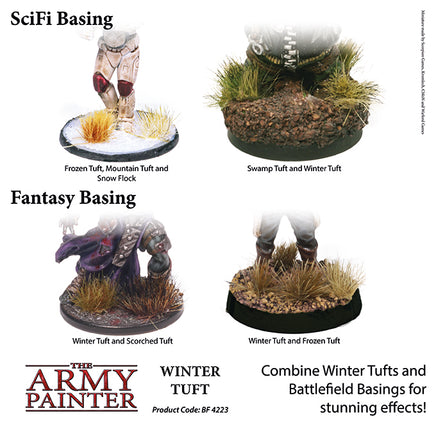 The Army Painter Battlefields : Winter Tufts - Khaki & Green Books