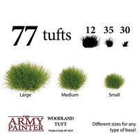 The Army Painter Battlefields : Woodland Tufts - Khaki & Green Books