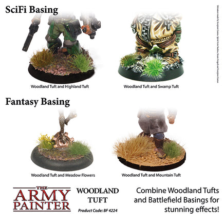 The Army Painter Battlefields : Woodland Tufts - Khaki & Green Books