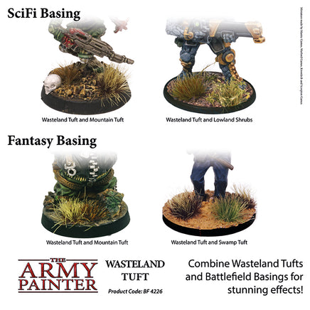 The Army Painter Battlefields : Wasteland Tufts - Khaki & Green Books