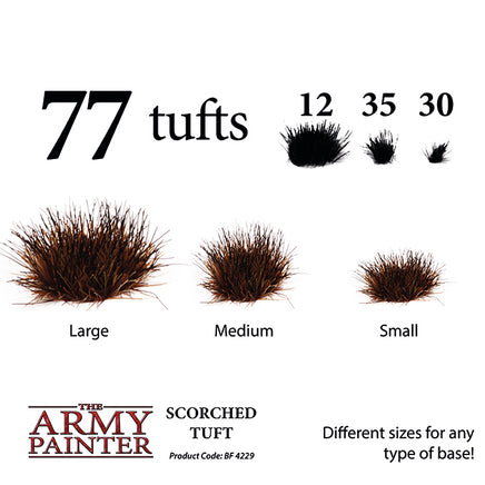 The Army Painter Battlefields : Scorched Tufts - Khaki & Green Books
