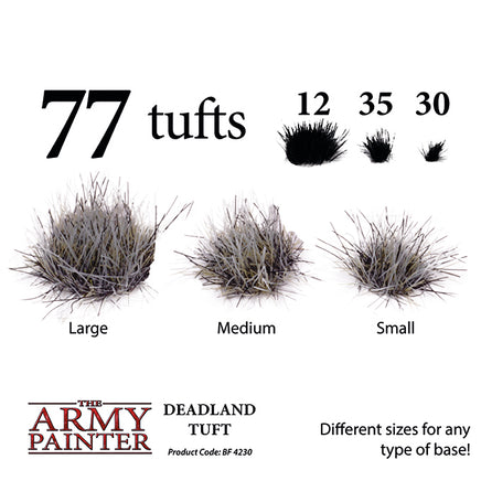 The Army Painter Battlefields : Deadland Tufts - Khaki & Green Books