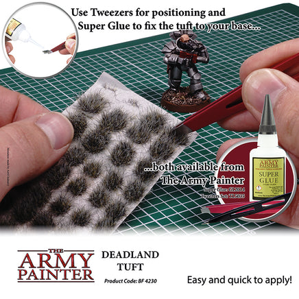 The Army Painter Battlefields : Deadland Tufts - Khaki & Green Books