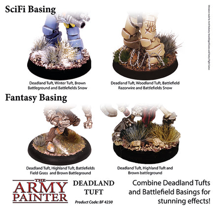 The Army Painter Battlefields : Deadland Tufts - Khaki & Green Books