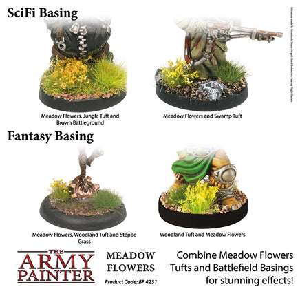 The Army Painter Battlefields : Meadow Flowers - Khaki & Green Books
