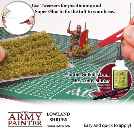 The Army Painter Battlefields : Lowland Shrubs - Khaki & Green Books