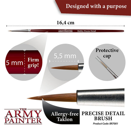 THE ARMY PAINTER HOBBY BRUSH - PRECISE DETAIL - Khaki and Green Books