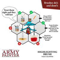 THE ARMY PAINTER HOBBY BRUSH - HIGHLIGHTING - Khaki and Green Books