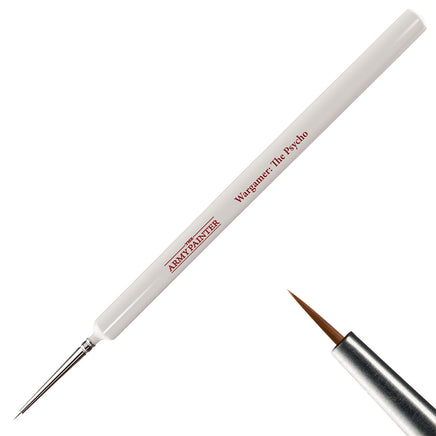 The Army Painter Wargamer Brush - The Psycho - Khaki & Green Books