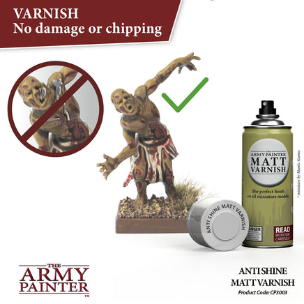 THE ARMY PAINTER COLOUR PRIMER : ANTI SHINE MATT VARNISH - Khaki and Green Books