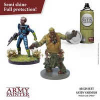 THE ARMY PAINTER COLOUR PRIMER : AEGIS SUIT SATIN VARNISH - Khaki and Green Books