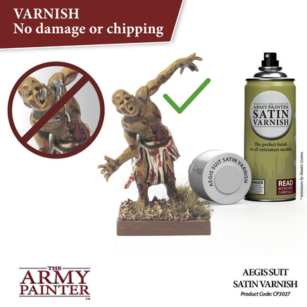 THE ARMY PAINTER COLOUR PRIMER : AEGIS SUIT SATIN VARNISH - Khaki and Green Books