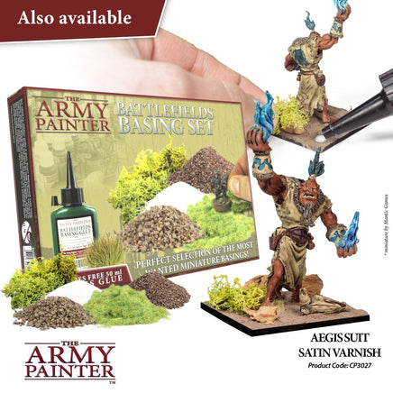 THE ARMY PAINTER COLOUR PRIMER : AEGIS SUIT SATIN VARNISH - Khaki and Green Books