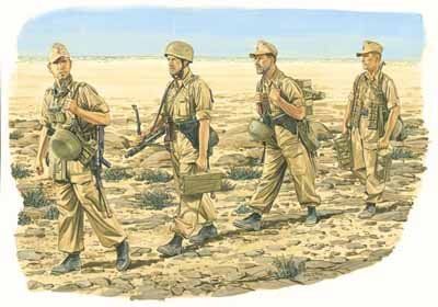 DRAGON 1/35 RAMCKE BRIGADE (LIBYA 1942) PLASTIC MODEL KIT 6142 - Khaki and Green Books