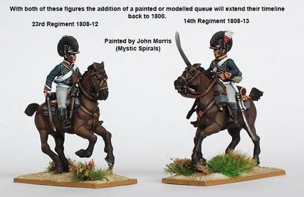 Perry Miniatures -  BH 90 Napoleonic British Light Dragoons 1808-1815 - Khaki and Green Books