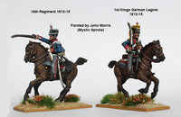 Perry Miniatures -  BH 90 Napoleonic British Light Dragoons 1808-1815 - Khaki and Green Books