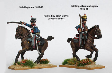 Perry Miniatures -  BH 90 Napoleonic British Light Dragoons 1808-1815 - Khaki and Green Books