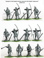 PERRY MINIATURES - AO40 - AGINCOURT THE ENGLISH ARMY 1415-1429 - Khaki and Green Books