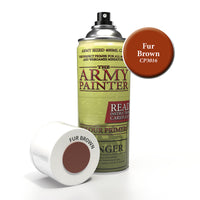 The Army Painter Colour Primer Spray - Fur Brown - Khaki & Green Books
